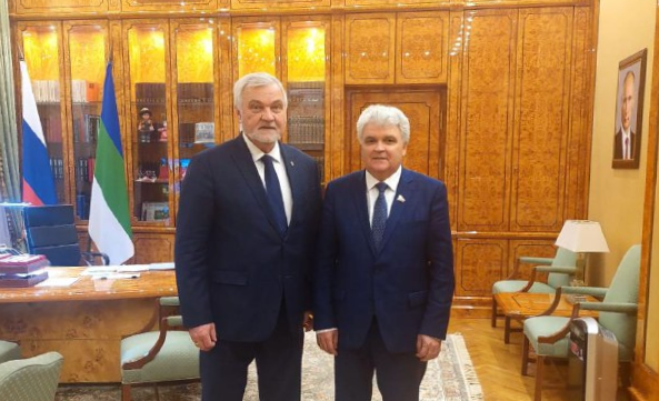 Председатель АФУН РФ встретился с Главой Республики Коми В.В. Уйбой